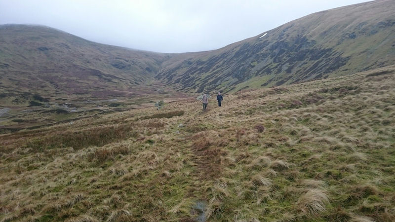 Paul E and Steve C on the Fell. Photo by Andy Burton